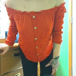 Off the shoulder top